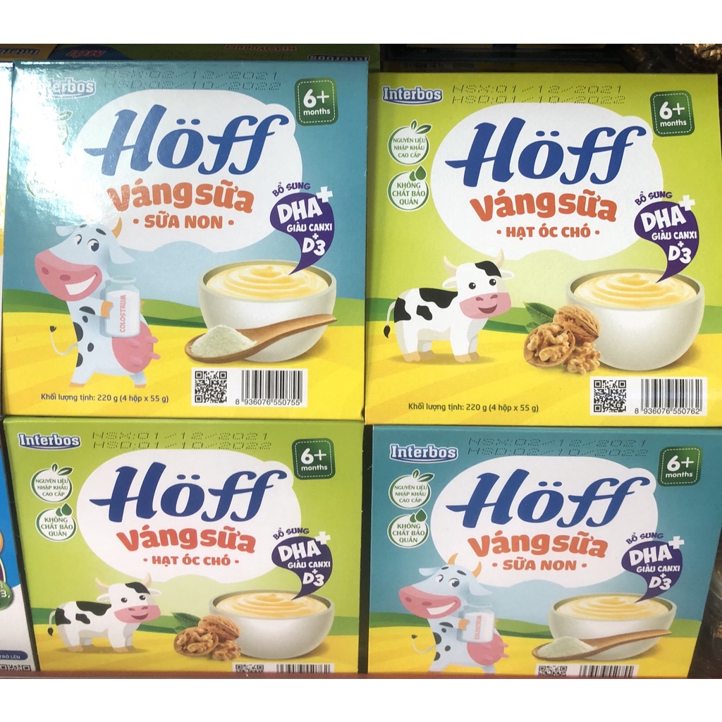 Váng sữa Hof - Lốc 4 hộp