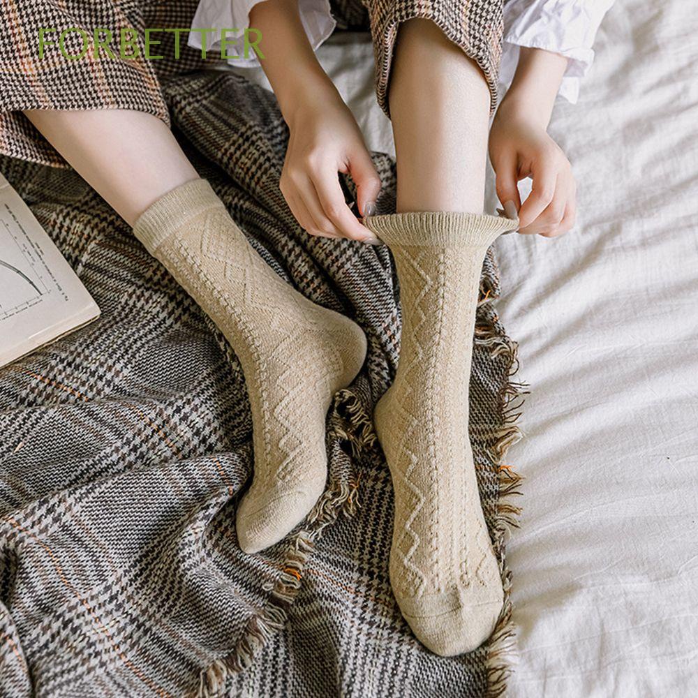 Đôi Vớ Họa Tiết Hình Thoi Nhiều Màu Sắc Thời Trang Thu Đông Dành Cho Nữ