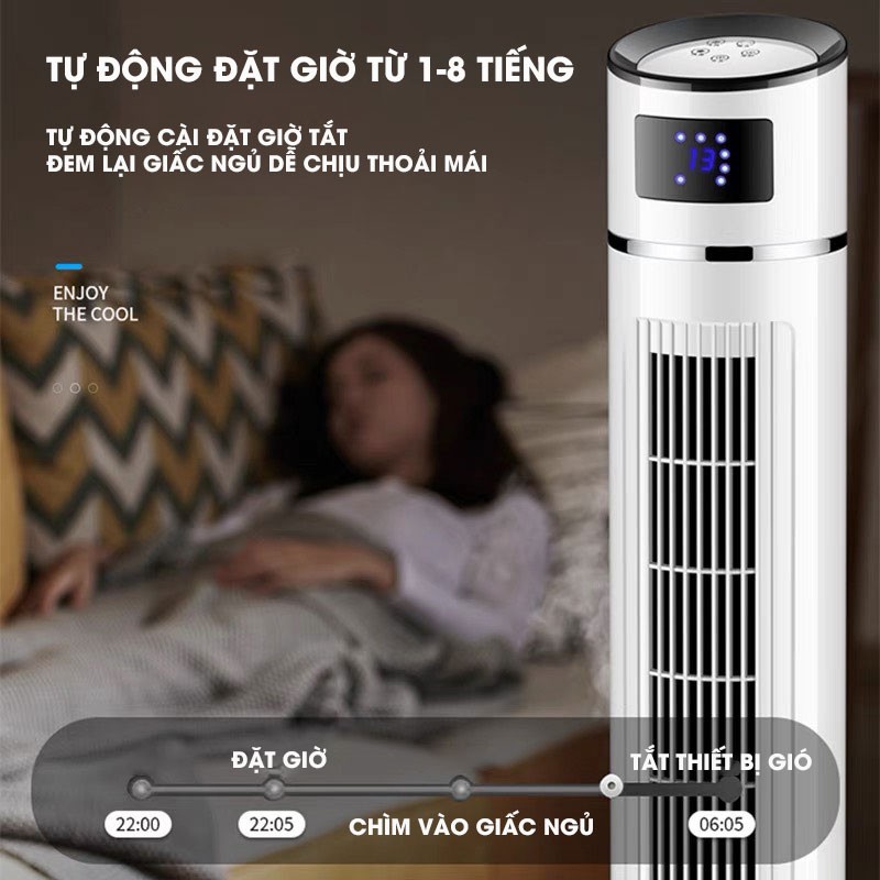 [SALE SỐC] Quạt điều hoà không khí - QUẠT THÁP KHÔNG CÁNH  - QUẠT CÂY ĐỨNG SIÊU MÁT SIÊU TIỆN LỢI | BigBuy360 - bigbuy360.vn