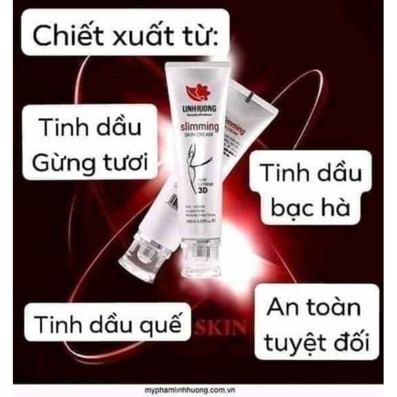 Kem Tan Mỡ slimming skin cream 3d Linh Hương xuất xứ Công ty TNHH đầu tư và thương mại Thái Hương