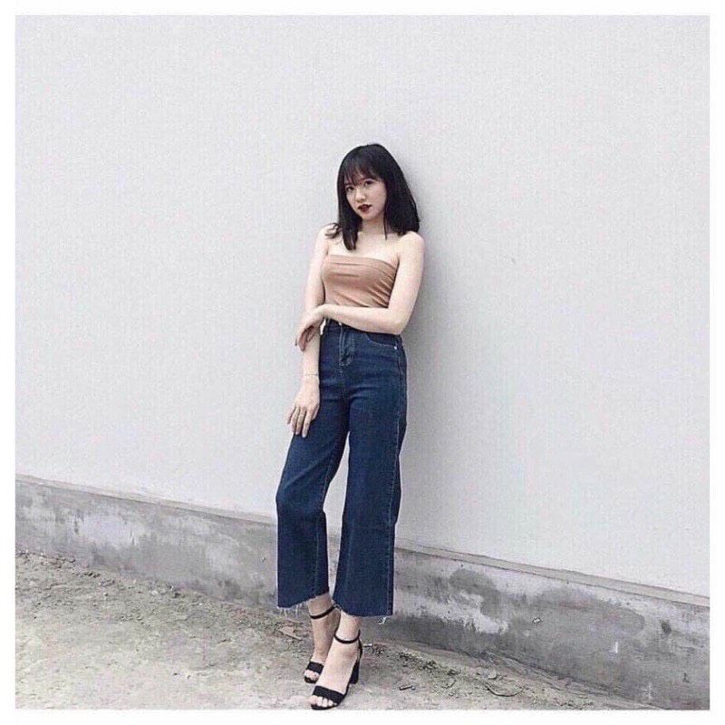 ⭐⭐Quần JEAN NỮ BAGGY  ⭐dÁNG suông tua lai ⭐ 100%JEAN CAO CẤP ⭐ | BigBuy360 - bigbuy360.vn