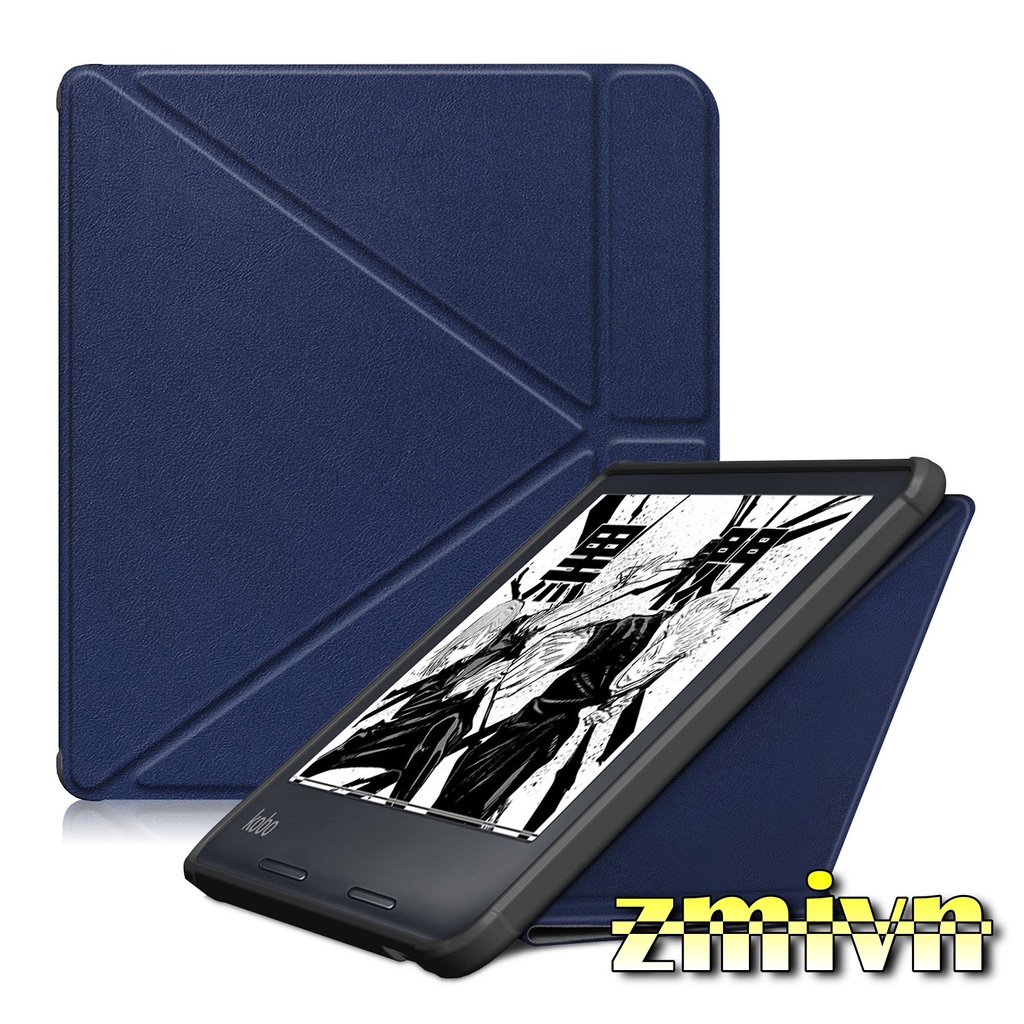 Bao da máy đọc sách Kobo Libra 2 Libra E-Reader Gen 2021 2nd K1Z4 Kobo For D7J2 gấp đứng
