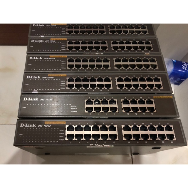 Switch Cũ TPLink DLink Cisco 16/24 cổng Các Loại 100/1000