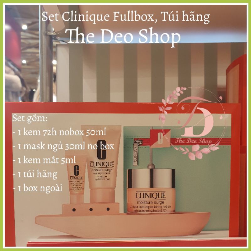 Set dưỡng da Clinique 2020