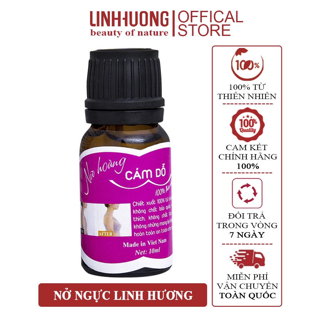 Tinh dầu nở ngực giúp vòng 1 hiệu quả tự nhiên, căng mịn và săn chắc | BigBuy360 - bigbuy360.vn