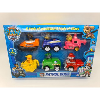 Hộp bộ 6 chú chó cứu hộ Patrol Dogs 04000325