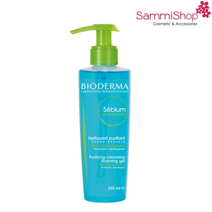 Sữa rửa mặt dạng gel Bioderma Sebium Gel Moussant 200ml