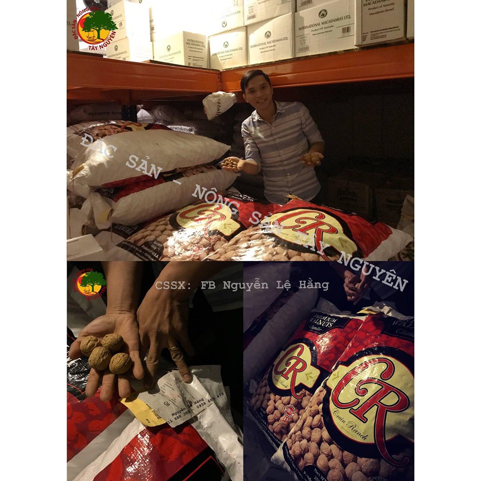 HỦ MIX HẠT DINH DƯỠNG (ÓC CHÓ - MACCA - HẠNH NHÂN)