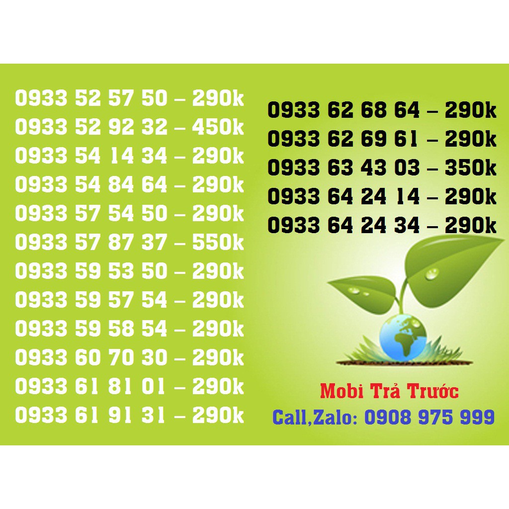 Đại lý chuyên bán sim giá rẻ số đẹp dưới 500k