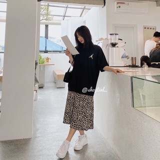 Chân váy da beo 01