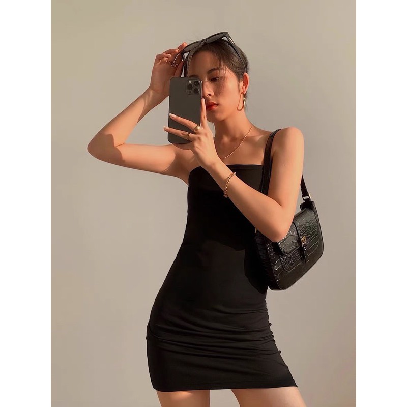 Đầm 2 dây ôm body basic | BigBuy360 - bigbuy360.vn