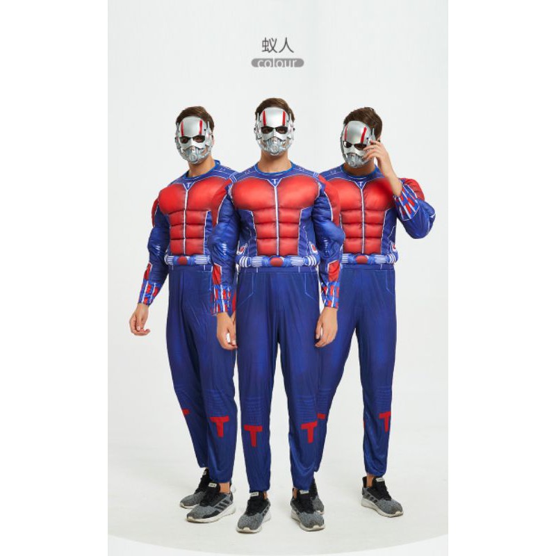 Trang Phục Hoá Trang Người Sắt Iron Man, Bộ Đồ Halloween Các Nhân Vật Avengers Cho Người Lớn