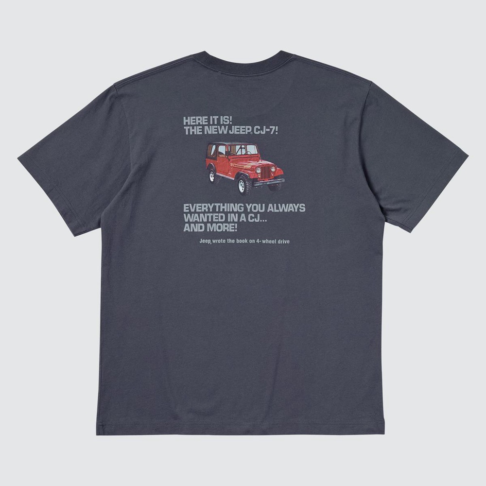 Áo Thun Uniqlo UT Tay Ngắn In Hình Xe Hơi Thương Hiệu Cho Nam/Nữ  451489