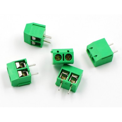 Đầu Nối Dây Điện, Domino  KF301 2p, KF301 3p Màu Xanh Dương/Xanh Lá