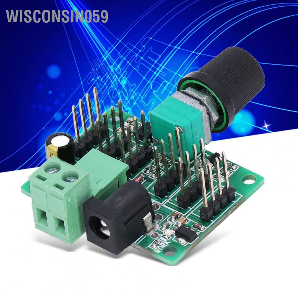 Wisconsin059 USB Fan Speed Controller PWM Regulator Governor Control Module for Cooling FC‑D012‑P006