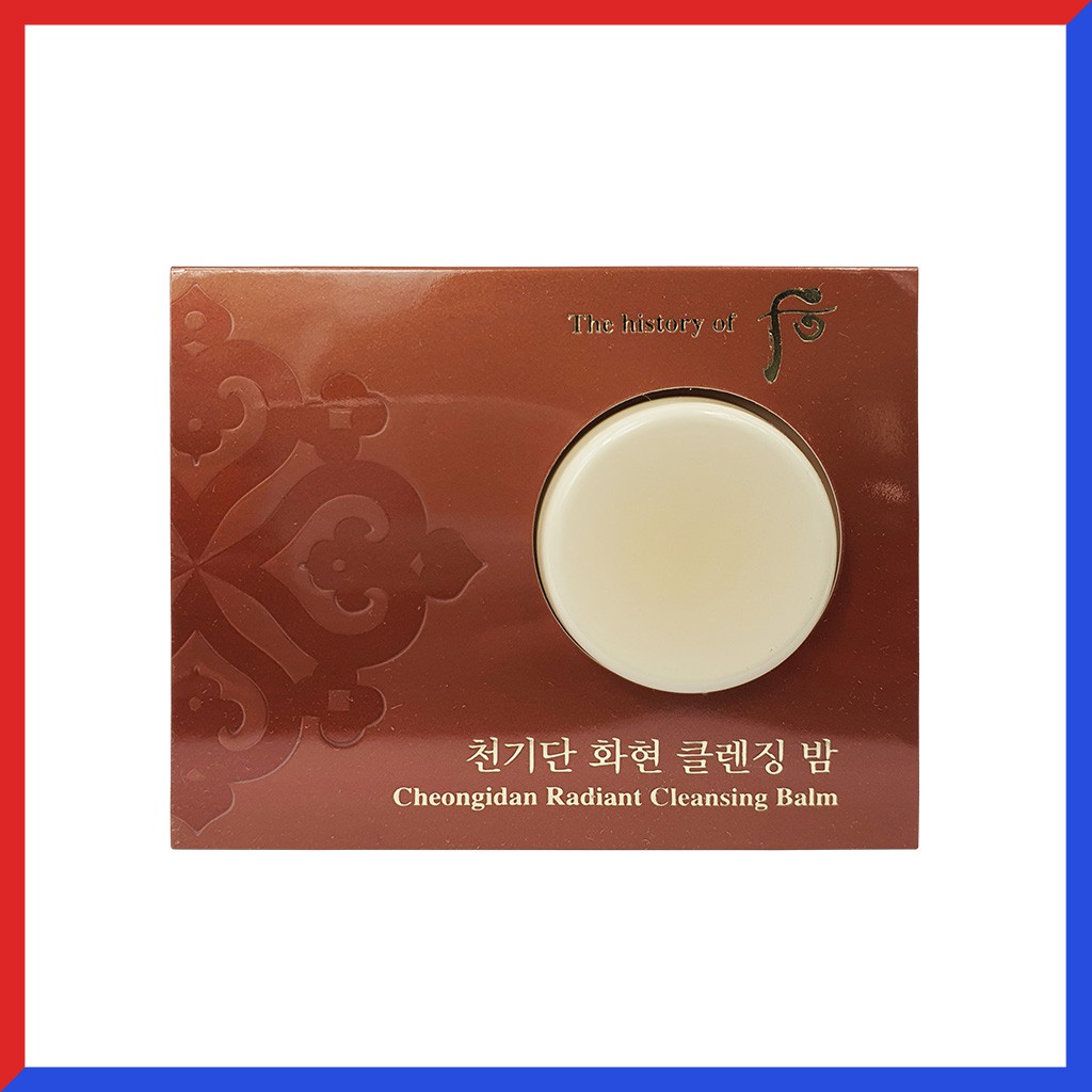 [4ml] Sáp tẩy trang Whoo Cheongidan Hwa Hyun Radiant Cleansing Balm giúp làm sạch và tái tạo trẻ hóa làn da