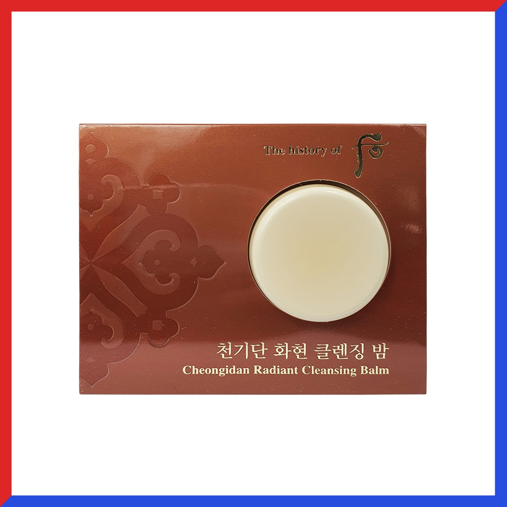 [Vip] Sample Tẩy trang tái sinh Whoo Cheongidan Radiant Cleansing Balm 4ml - Kem tẩy trang Whoo; Balm tẩy trang Whoo