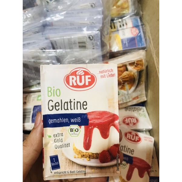 (FREE SHIP) Các loại bột hữu cơ Gelatine hữu cơ Ruf, Pudding, bột nở, Men nở, Agar, đường hữu cơ Date 2025