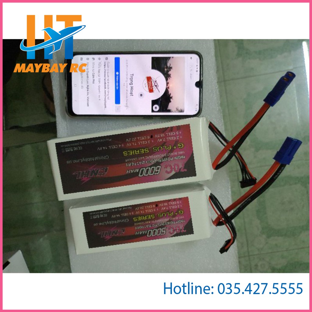 PIN CNHL G+Plus Li-Po 6000mAh 22.2V 6S 70C