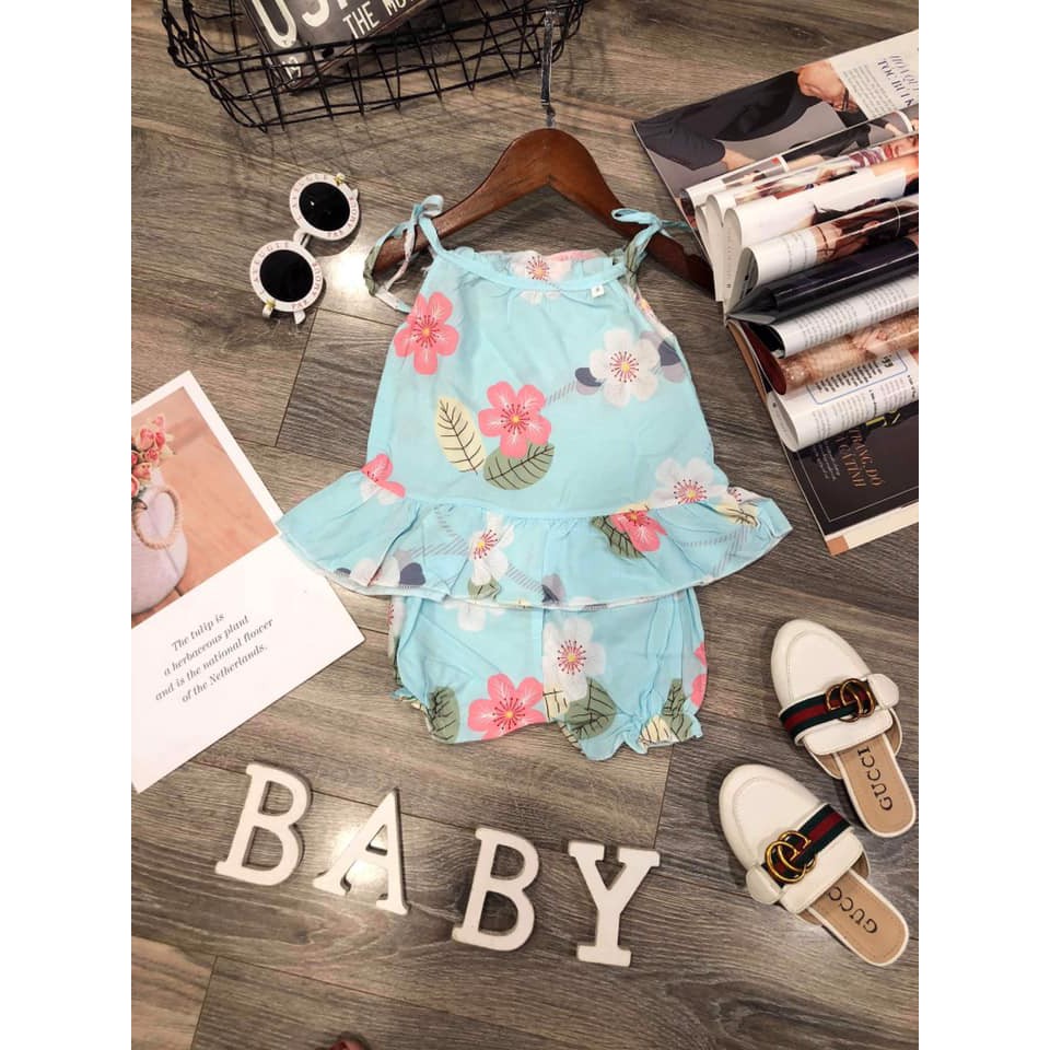 Bộ lanh bé gái 24 BUỘC VAI CHO BÉ GÁI XINH YÊU - BLBG24