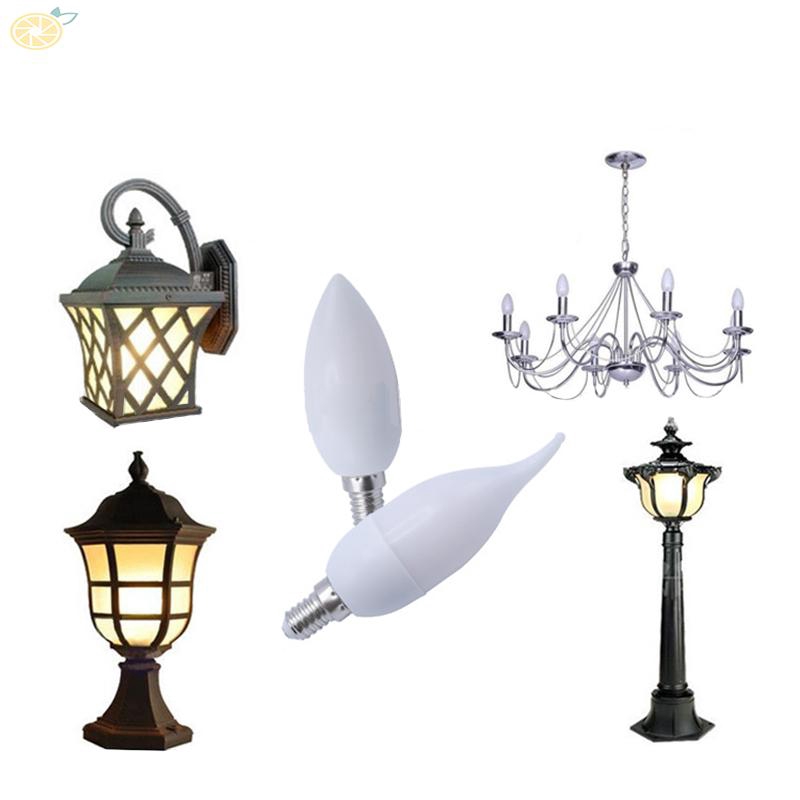 Đèn led E12 mô phỏng hiệu ứng ngọn lửa dùng trang trí