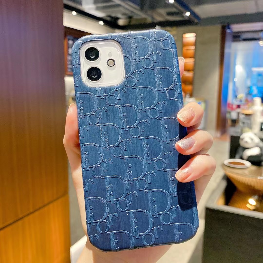 Dior Ốp Điện Thoại Da Họa Tiết Dập Nổi Cổ Điển Cho Oppor9S R11S Plus R17Pro F11 A9 2020 A5 A3S | BigBuy360 - bigbuy360.vn