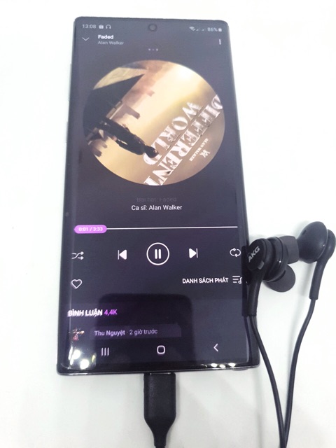Tai nghe SAMSUNG NOTE 10 Chính Hãng 100%