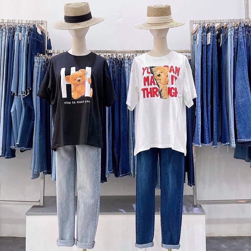 Áo gấu Teddy Bershka oversize siêu kute