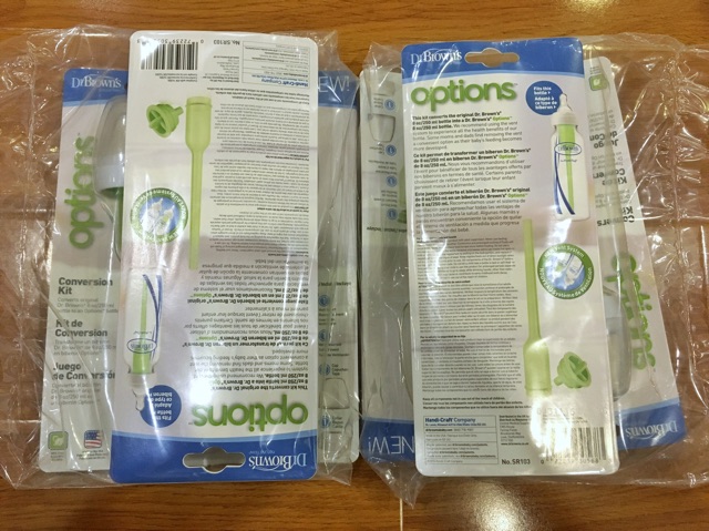 Bộ phụ kiện  bình Dr Brown Option