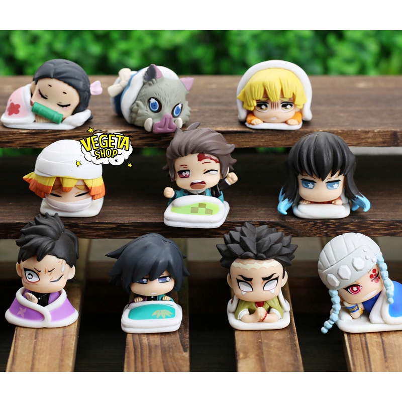 Mô hình Kimetsu No Yaiba - Thanh gươm diệt quỷ tư thế nằm ngủ - Q Posket Petit Vol 1 - Tùy chọn - Cao 4~5cm - Full box