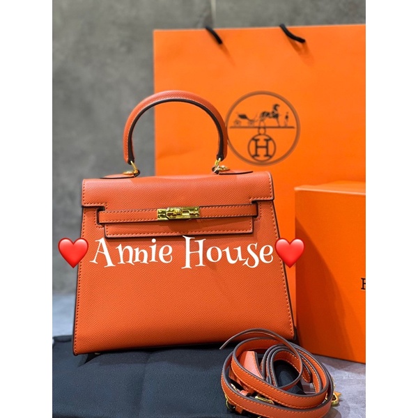 Túi H.M Kelly size 25 tag vàng fom căng đét