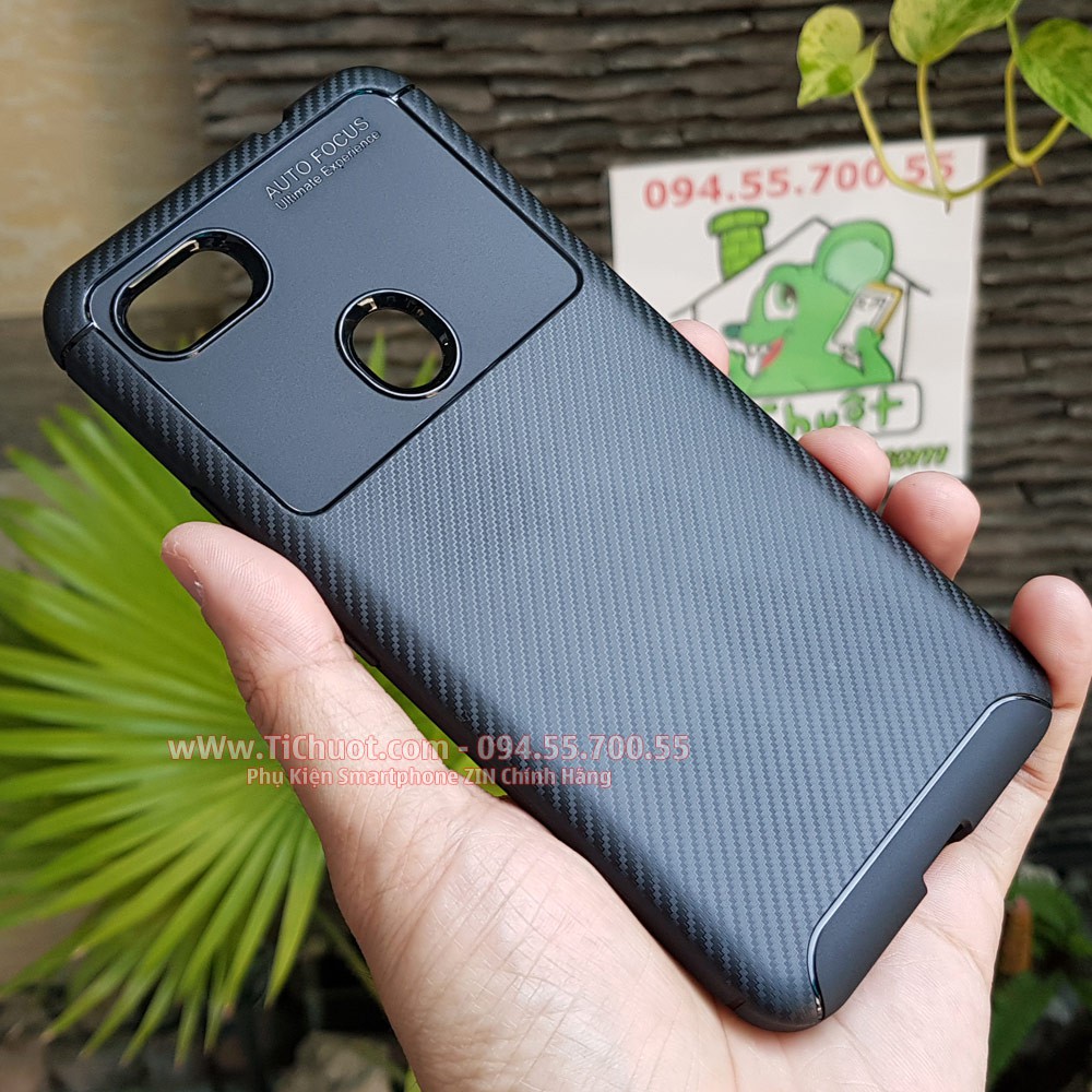 [Ảnh Thật] Ốp Lưng Google Pixel 3A Pixel 3A XL AutoFocus Vân 3D Carbon Chống Sốc