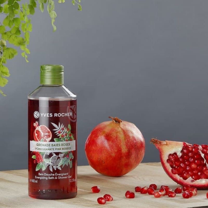 Sữa tắm Yves Rocher Magnolia White Tea Shower Gel 400ml hương hoa Mộc lan kết hợp hoa trà trắng