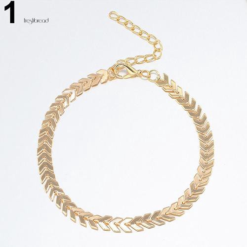 [Mã FAMAYFA giảm 10K đơn 50K] Lắc chân hợp kim màu vàng/bạc kiểu dáng thời trang cho nữ | BigBuy360 - bigbuy360.vn