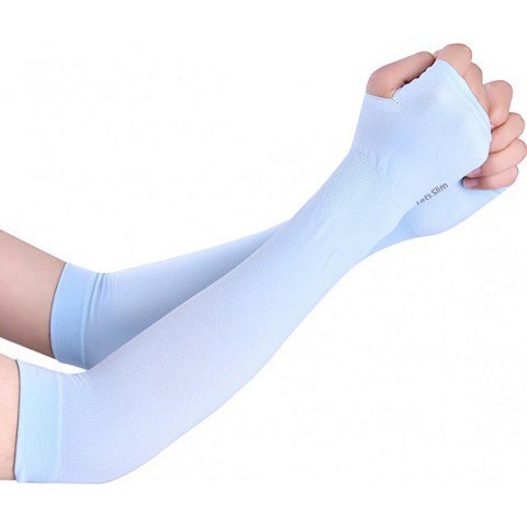 Găng tay chống nắng, ống tay chống nắng let's slim  chất vải siêu thich
