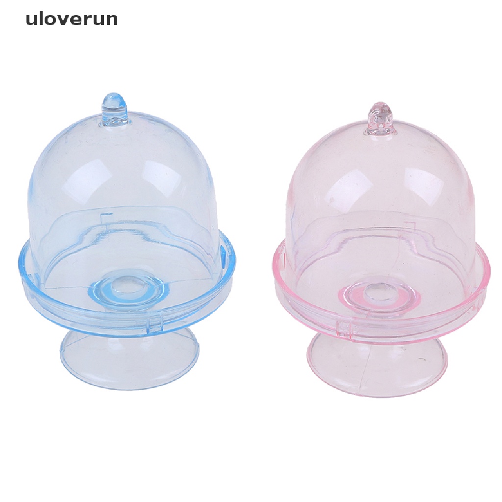 Uloverun Hũ Đựng Đồ Tráng Miệng Mini Tỉ Lệ 1 / 12 Trang Trí Nhà Búp Bê