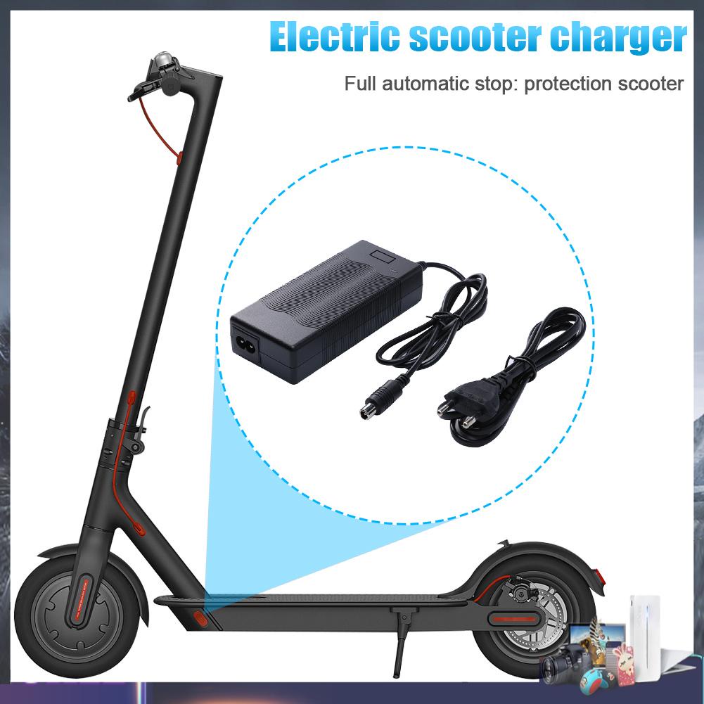 Bộ sạc M365 42V 2A cho xe điện Xiaomi Ninebot ES1 ES2 ES3 ES4