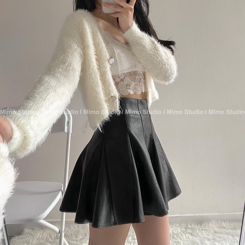 ÁO LÔNG - CHÂN VÁY DA DÁNG XOÈ | BigBuy360 - bigbuy360.vn