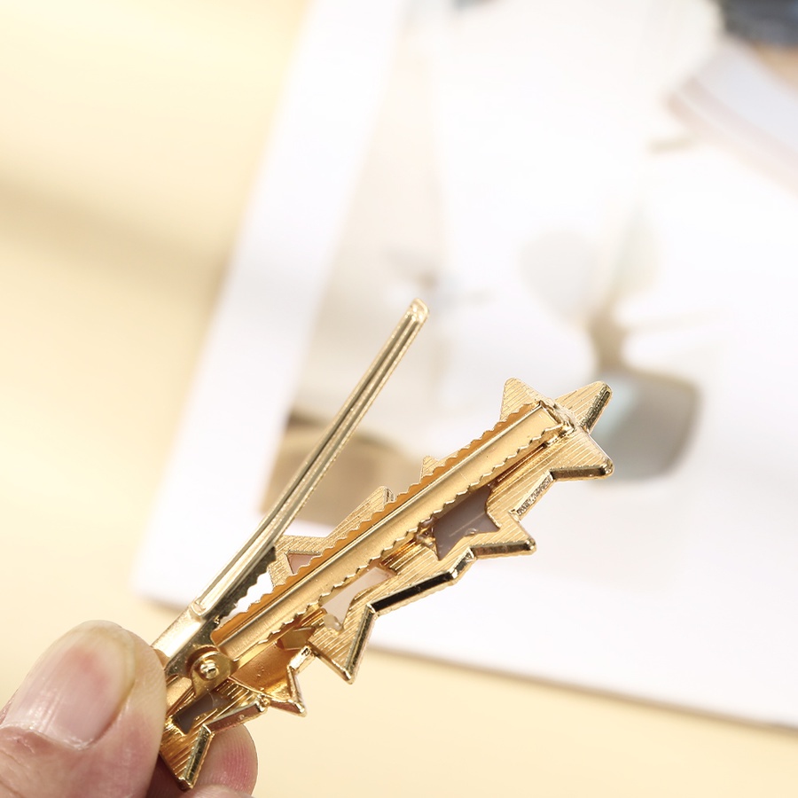 Set 2 Kẹp Tóc Hình Ngôi Sao Phong Cách Hàn Quốc