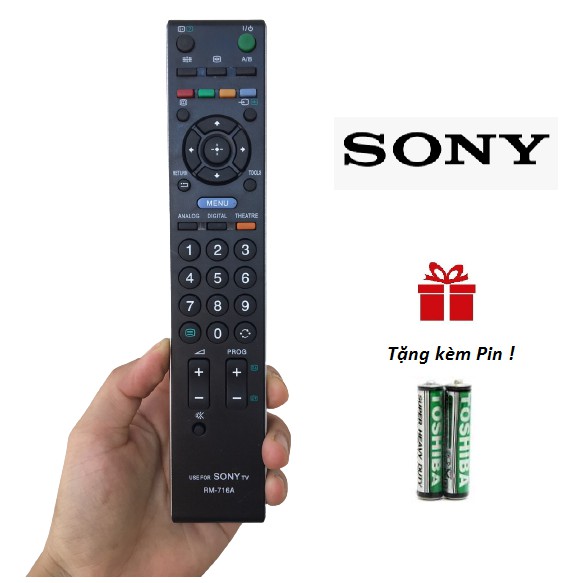 Điều khiển SONY mã số RM-715A cho Tivi Smart