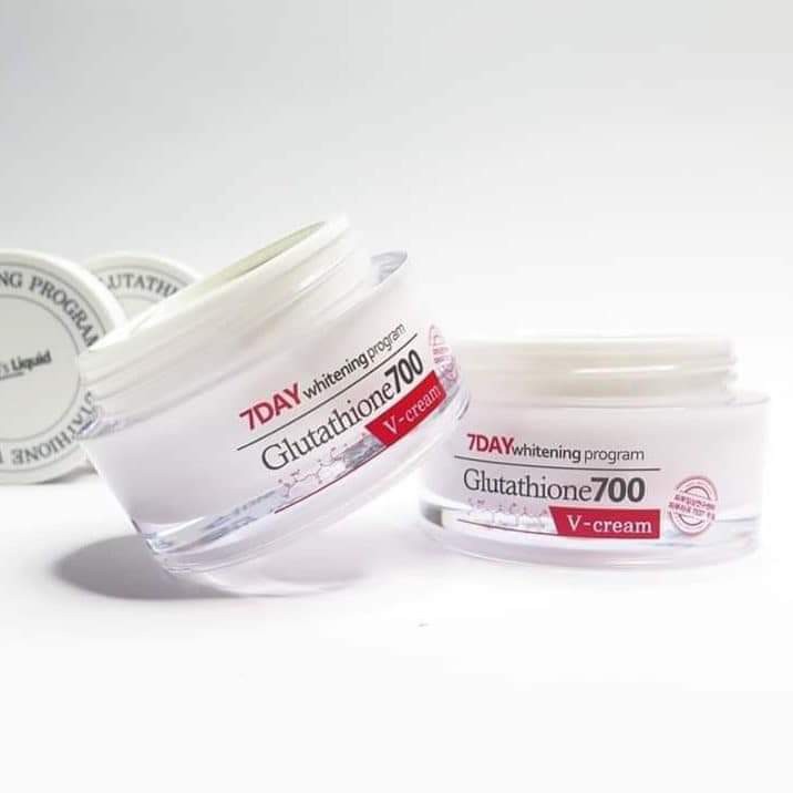 Kem Dưỡng Trắng Da Angel’s Liquid 7 Day Whitening Program Glutathione 700 V-cream 50ml ( Đêm)