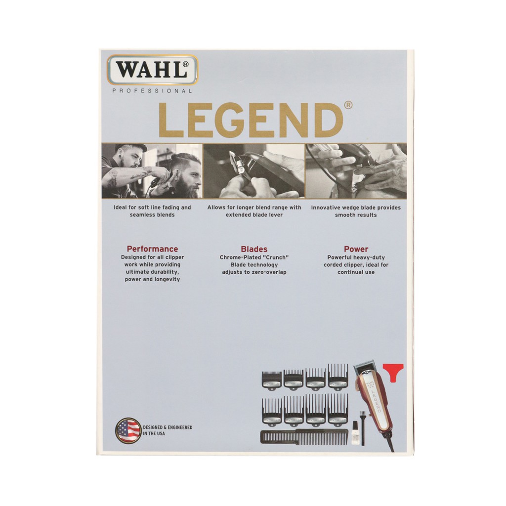 Tông đơ cắt fade WAHL Legend (chính hãng Phú Lộc Int phân phối)