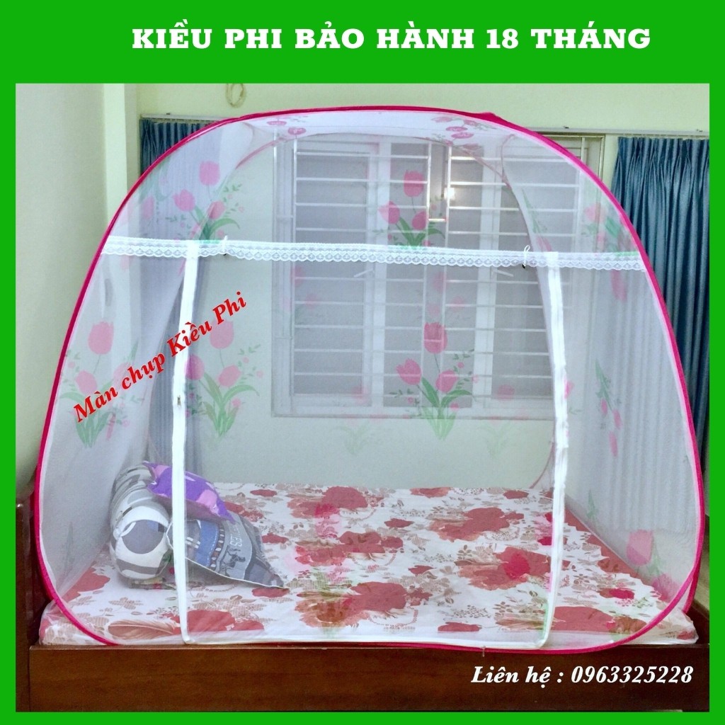 Màn chụp đỉnh vuông không đáy thương hiệu Kiều Phi giá mùng người lớn tận xưởng