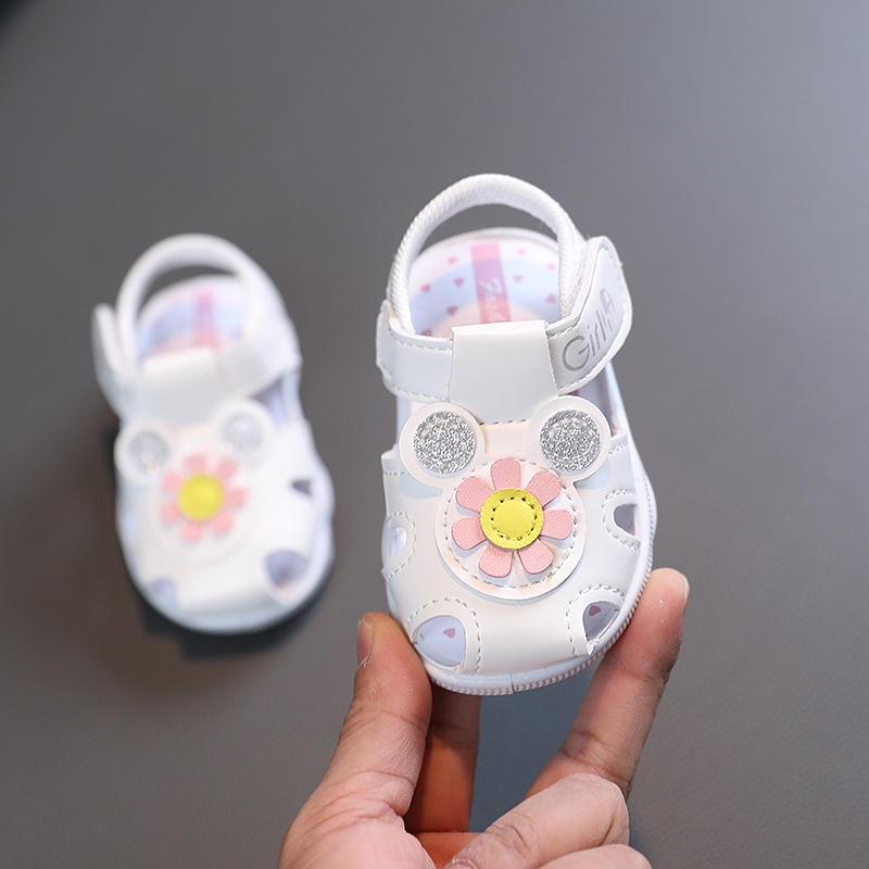 GIÀY BÚP BÊ HOACÓ KÈN BÉ GÁI 6-36 THÁNG. GIÀY CHỐNG TRƠN CHO BÉ TẬP ĐI. SANDAL CAO CẤP CHO BÉ MỚI BIẾT ĐI. BABY LINK