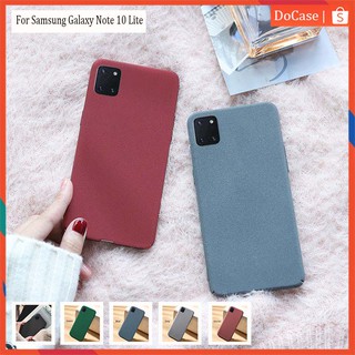 Samsung Galaxy Note 10 Lite Soft Case Matte Silicone Full Cover Cases