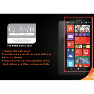 Kính cường lực Nokia Lumia 1520 dẻo nano