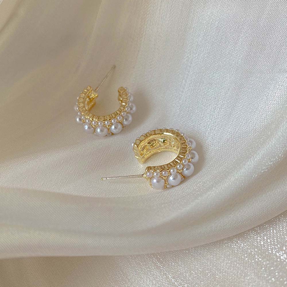 Hoa Tai Dạng Vòng Thời Trang Dành Cho Nữ