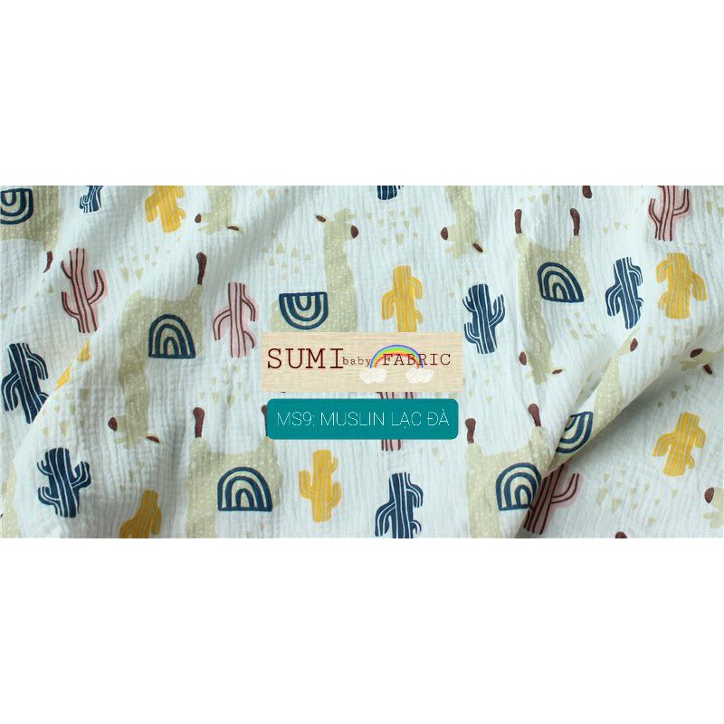 Vải xô muslin cao cấp