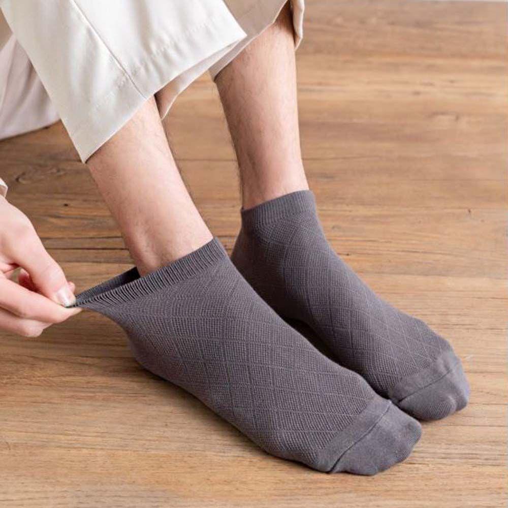 MIQUEL Vớ Thể Thao Chất Liệu Cotton Phối Lưới Chống Vi Khuẩn Kiểu Dáng Đơn Giản Thời Trang