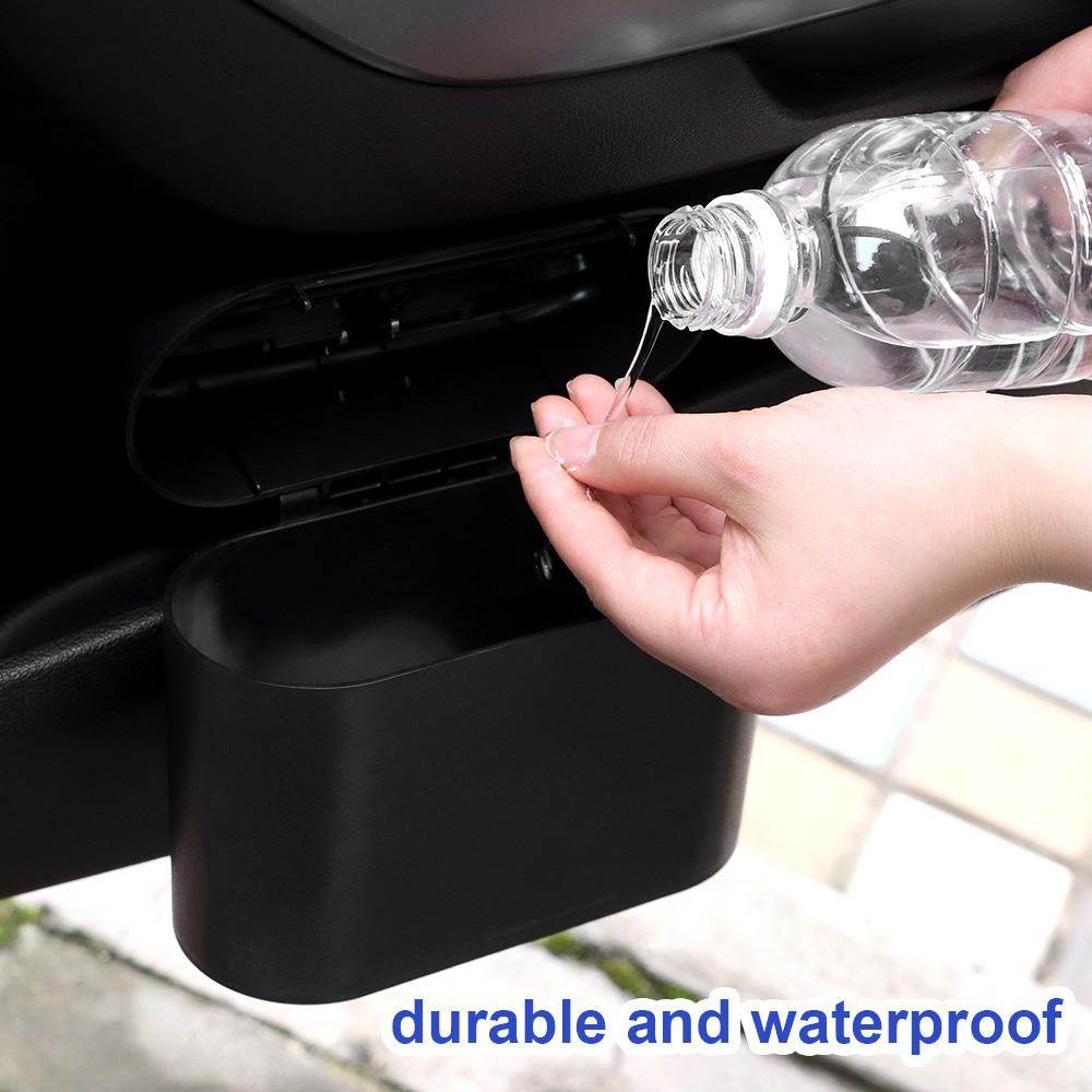 Thùng Rác Nhựa Có Nắp Đậy Tiện Dụng Khi Đi Du Lịch